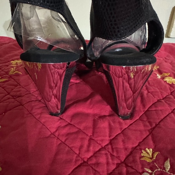 Onex Sz 6 Elegant Black Women's Heels EUC😊😊 - Picture 8 of 13
